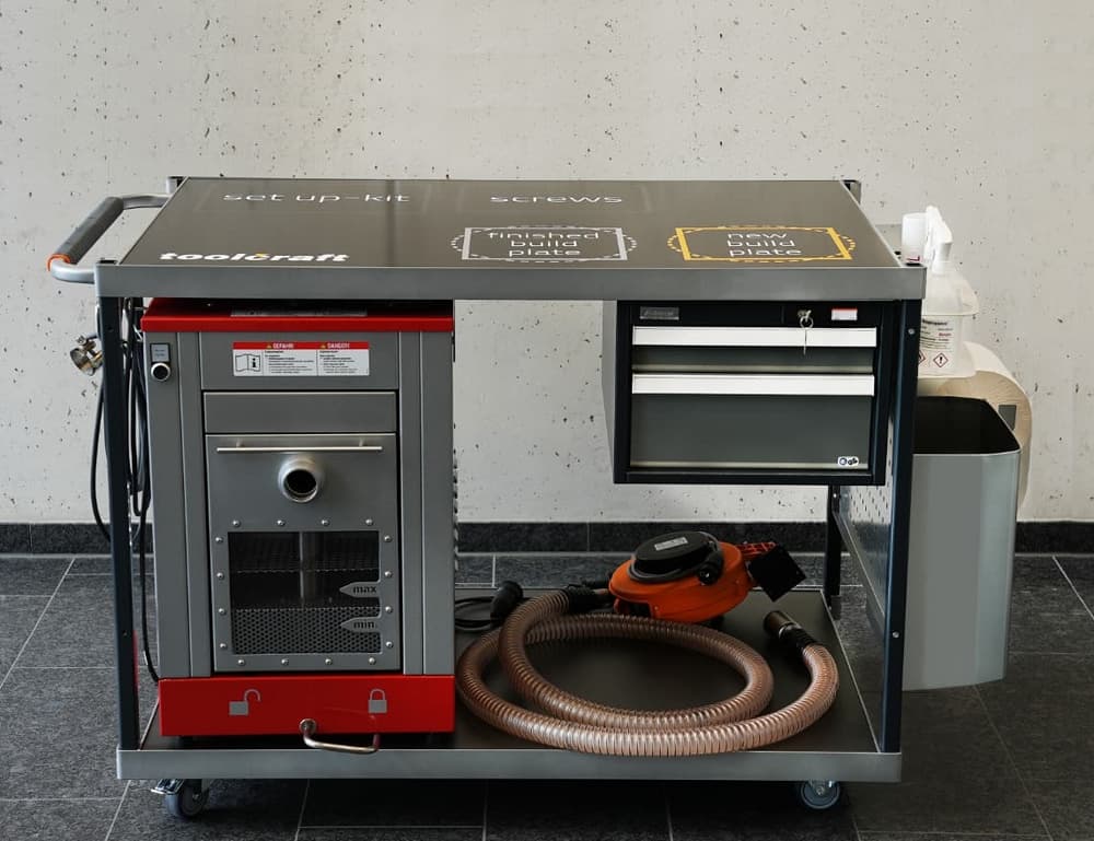 Rüstwagen von toolcraft | Compact set-up trolley by toolcraft